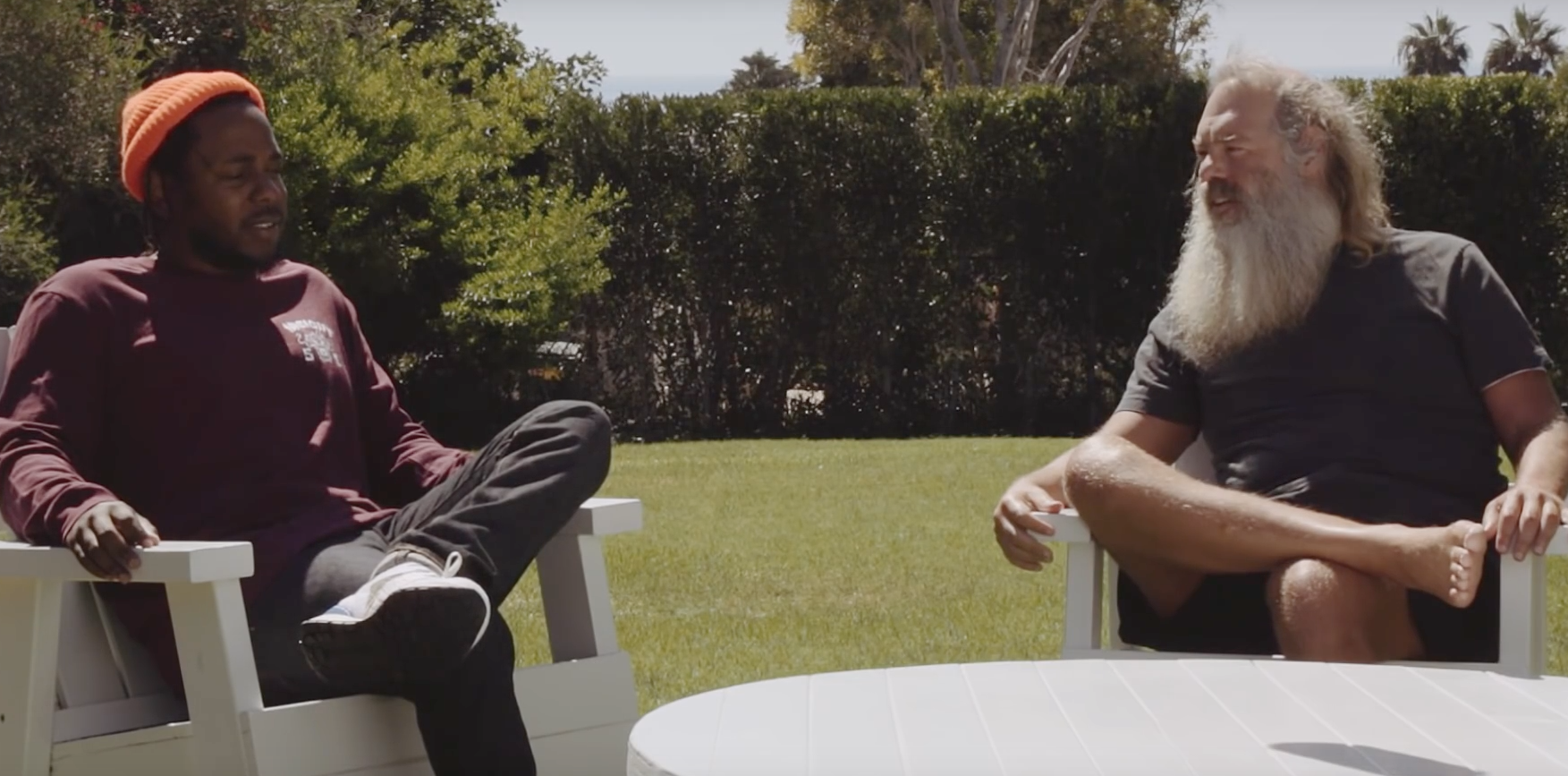 Kendrick Lamar Meets Rick Rubin and They Have an Epic Conversation | GQ