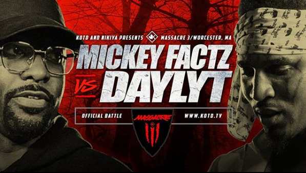 KOTD - Mickey Factz vs Daylyt - #MASS3