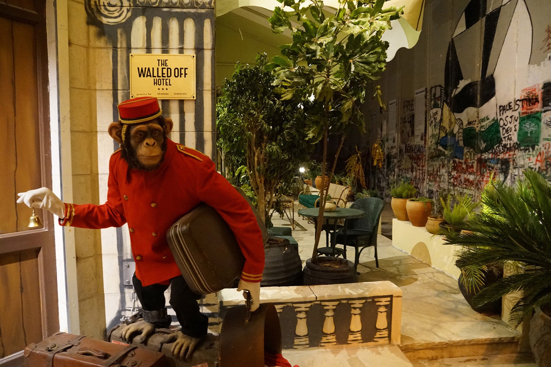 Take a Closer Look Inside the Banksy Hotel