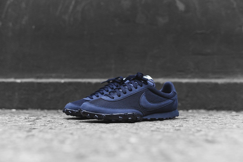 Nike Releases "Obsidian" Colorway for the Waffle Racer PRM
