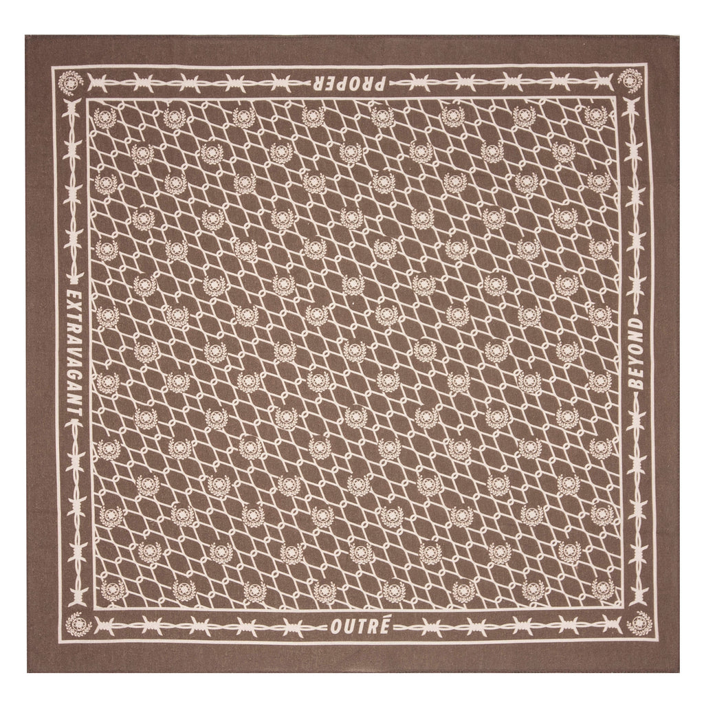 BARBED BANDANA - CAMEL