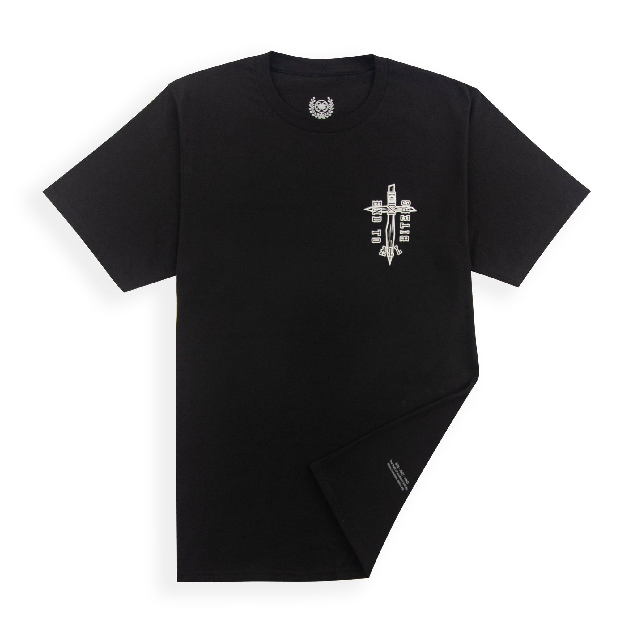 HIGH STAKES TEE- BLACK