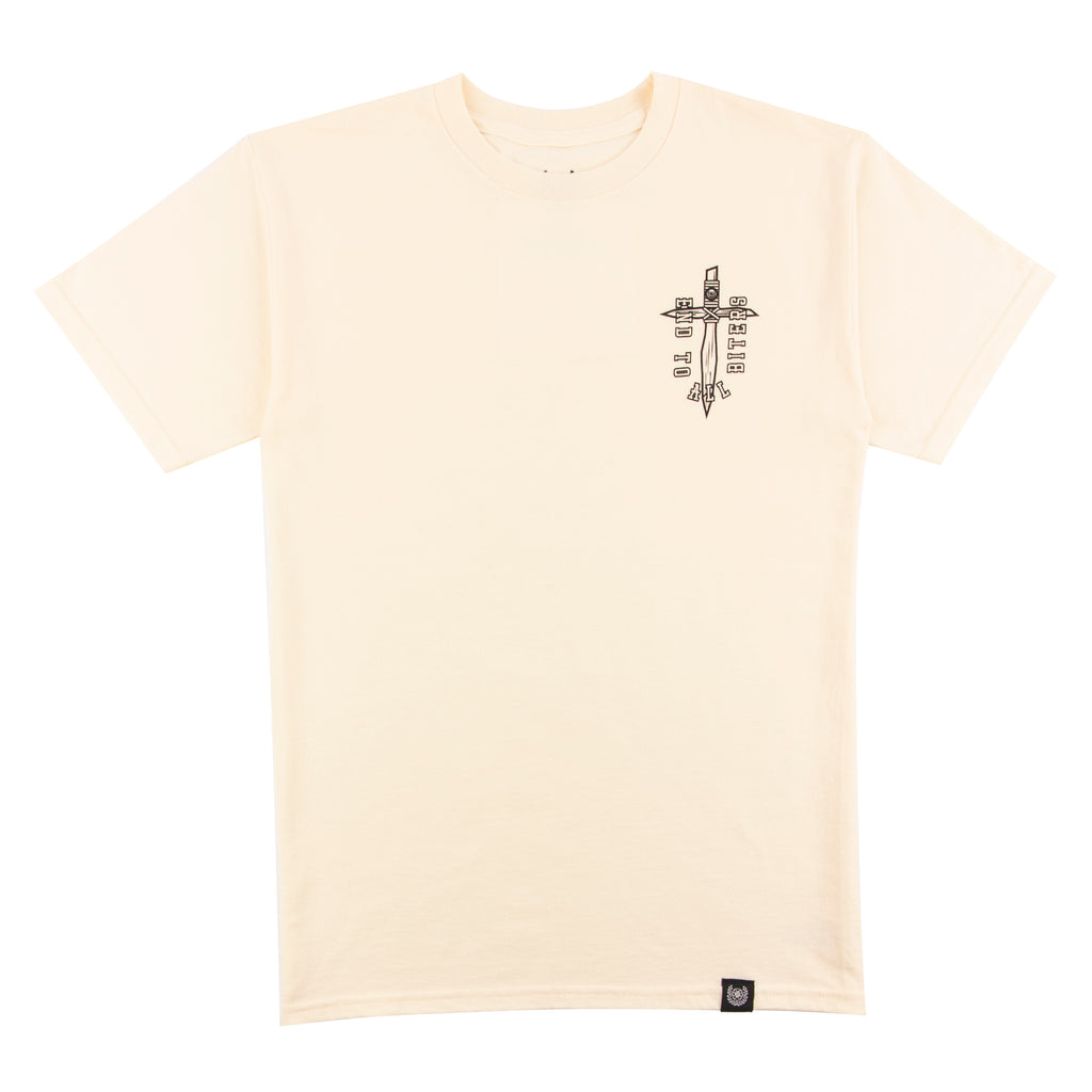 HIGH STAKES TEE- CREAM