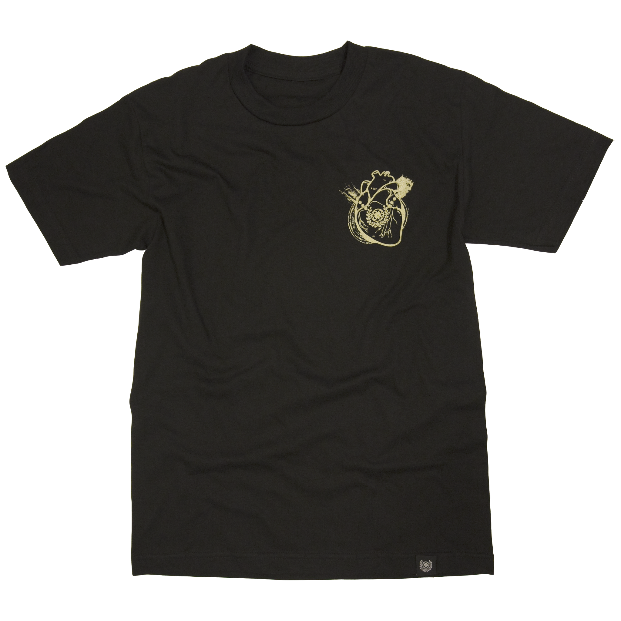 HEART OF A SAMURAI TEE - BLACK